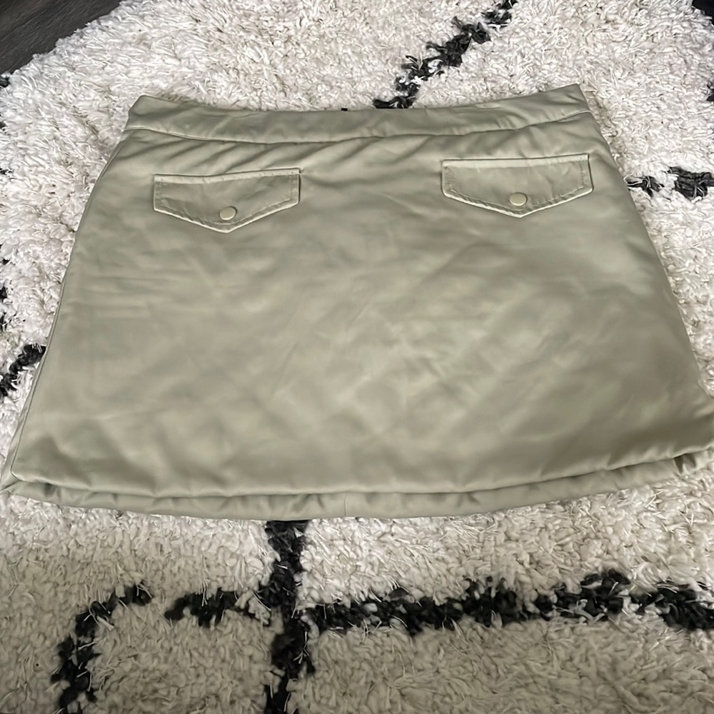 NWT Forever 21 quilted mini skirt
